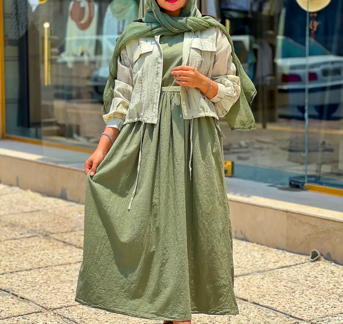 پیراهن کژوال راحت دخترانه
