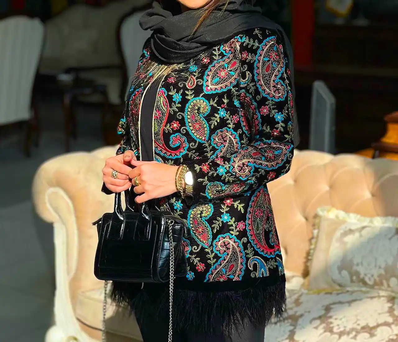 پوشش زنانه فوتر کلاسیک 