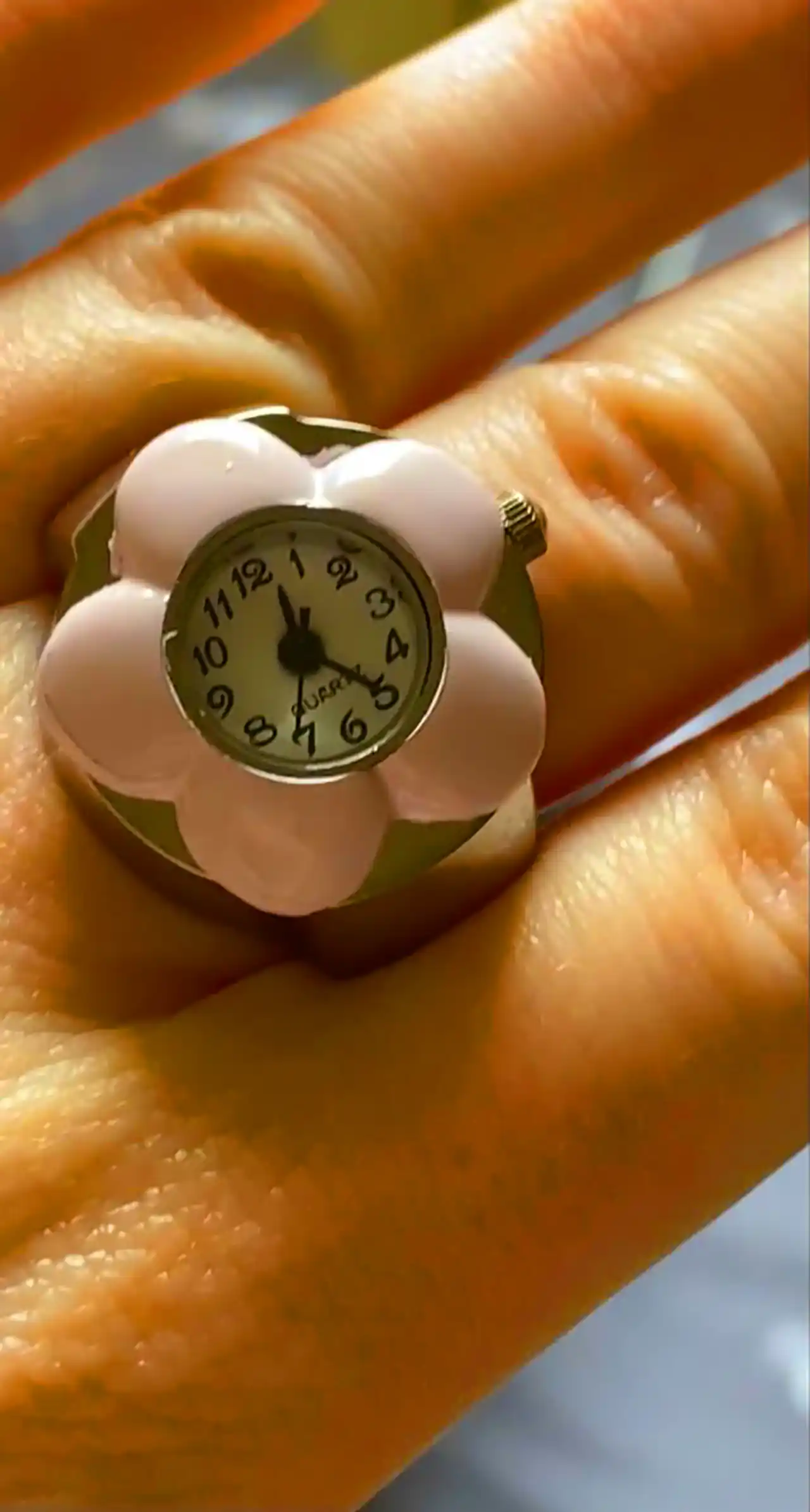 ساعت انگشتری فانتزی دخترونه