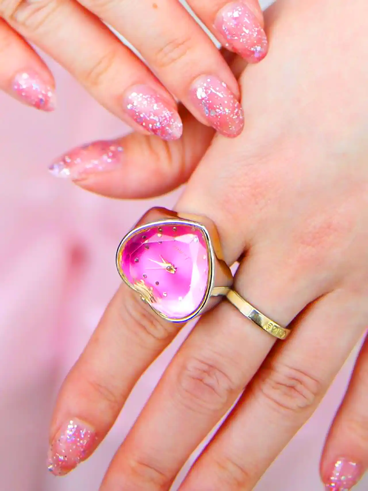 ساعت انگشتری فانتزی دخترونه