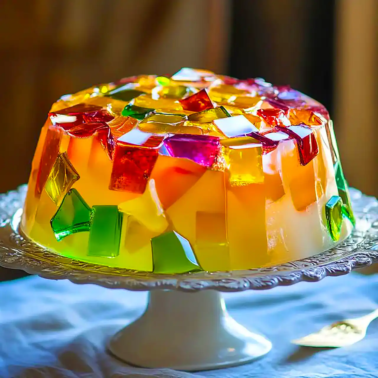 سرو ژله خوش رنگ مجلسی 