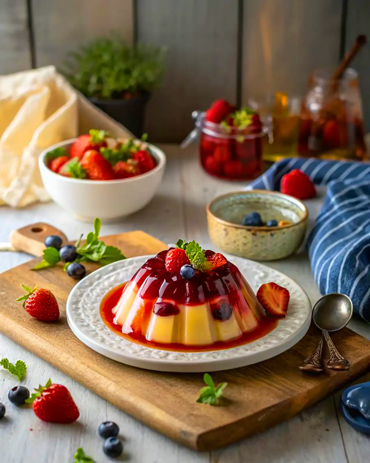 سرو ژله خوش رنگ مجلسی 