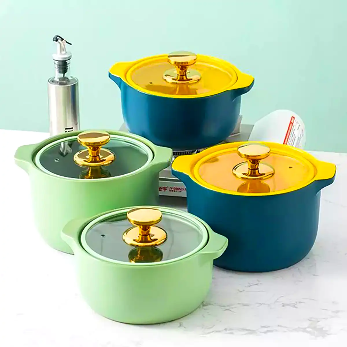 سرویس پخت و پز رنگی شیک