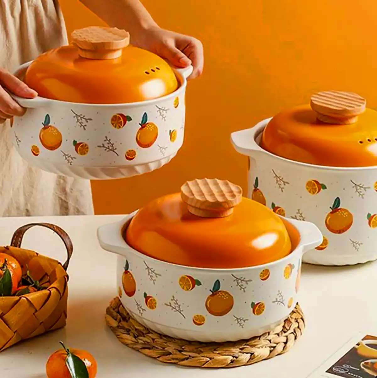 سرویس پخت و پز رنگی شیک