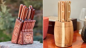 ست چاقو دستساز تزئینی