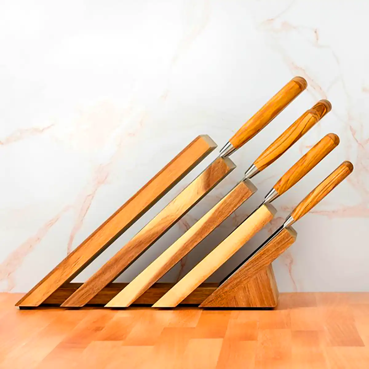 ست چاقو دستساز تزئینی