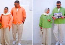 ست هماهنگ لباس زوج ایرانی