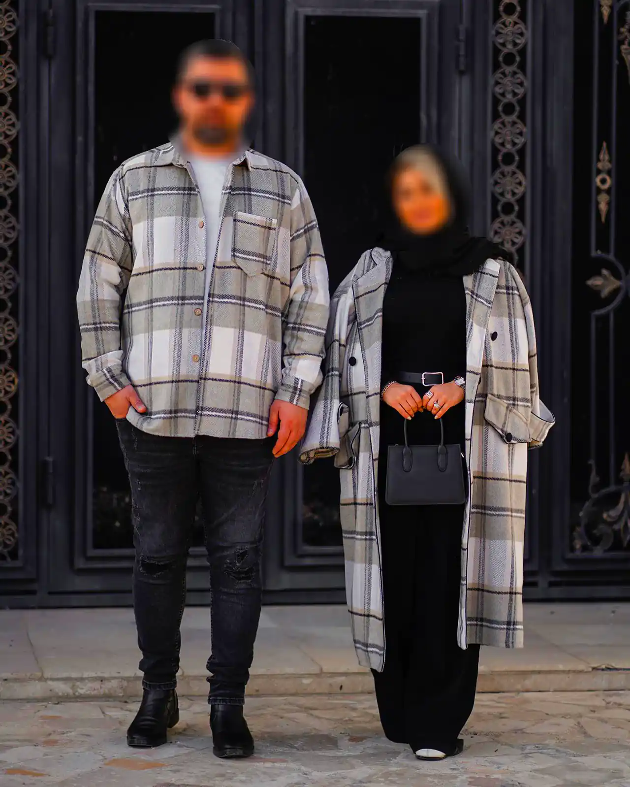 ست هماهنگ لباس زوج ایرانی 