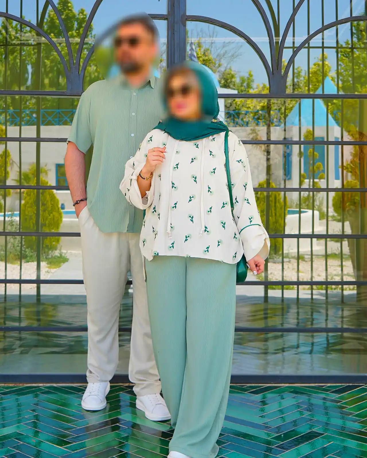 ست هماهنگ لباس زوج ایرانی 