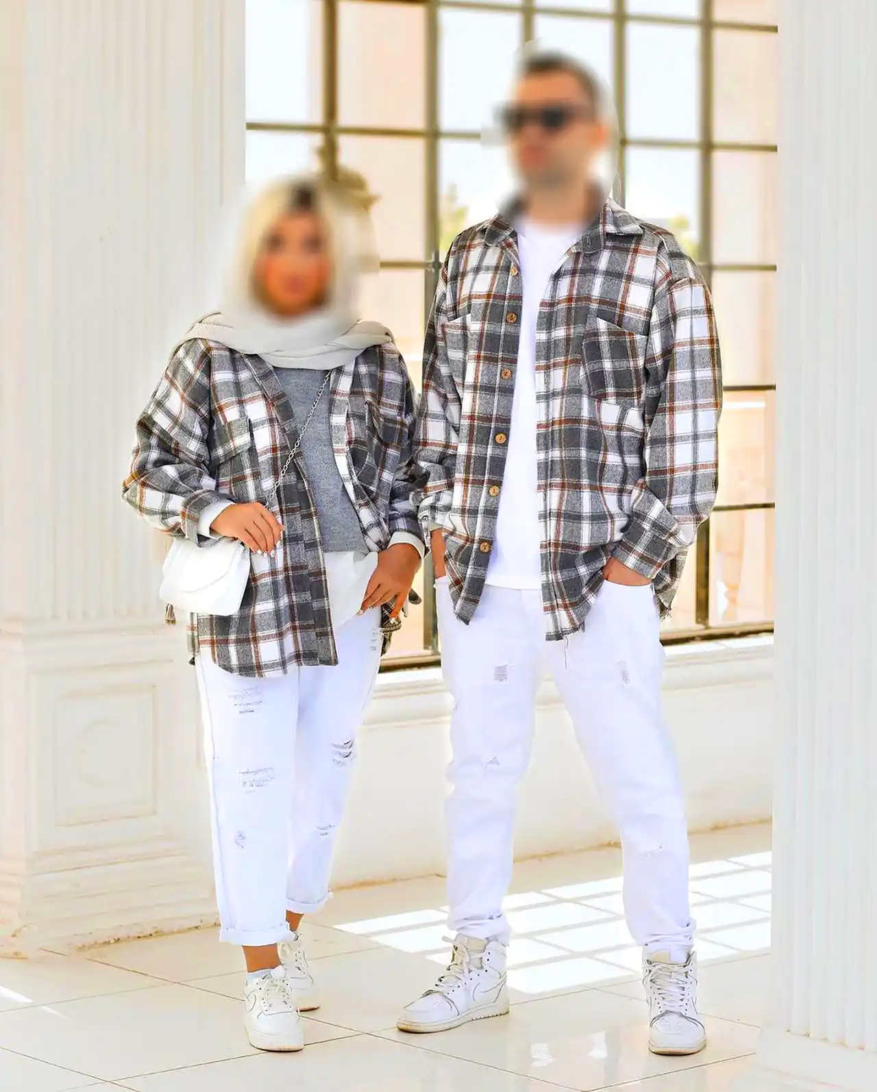 ست هماهنگ لباس زوج ایرانی 