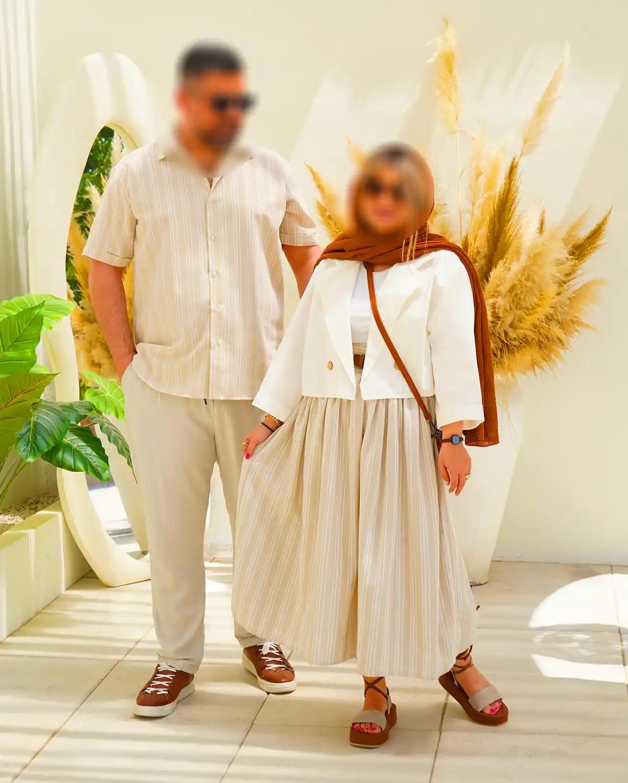 ست هماهنگ لباس زوج ایرانی 