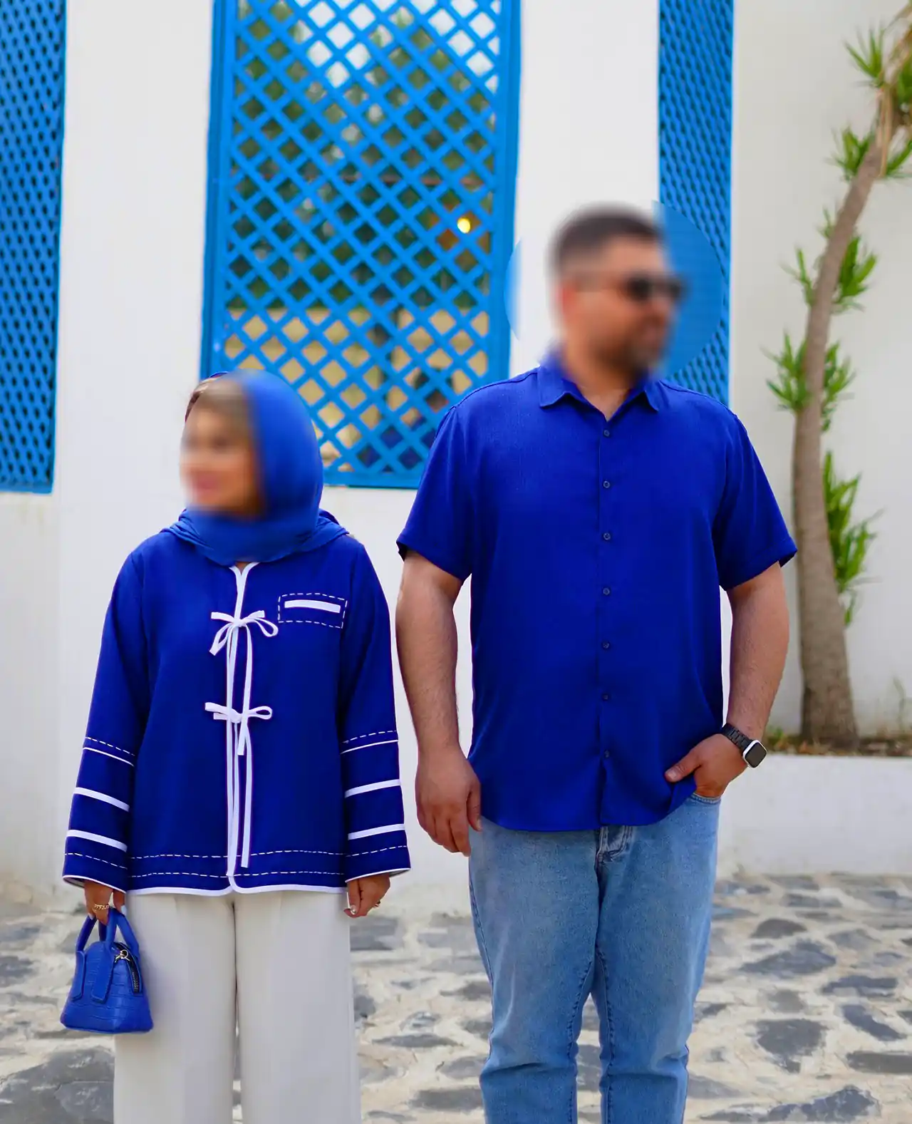 ست هماهنگ لباس زوج ایرانی 