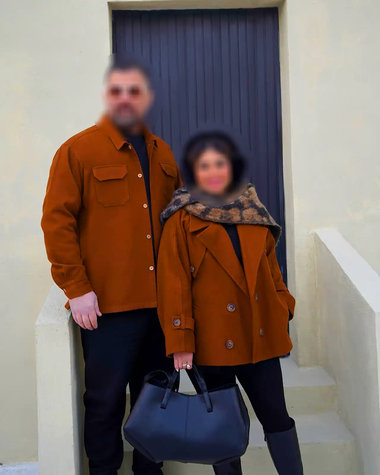 ست هماهنگ لباس زوج ایرانی 