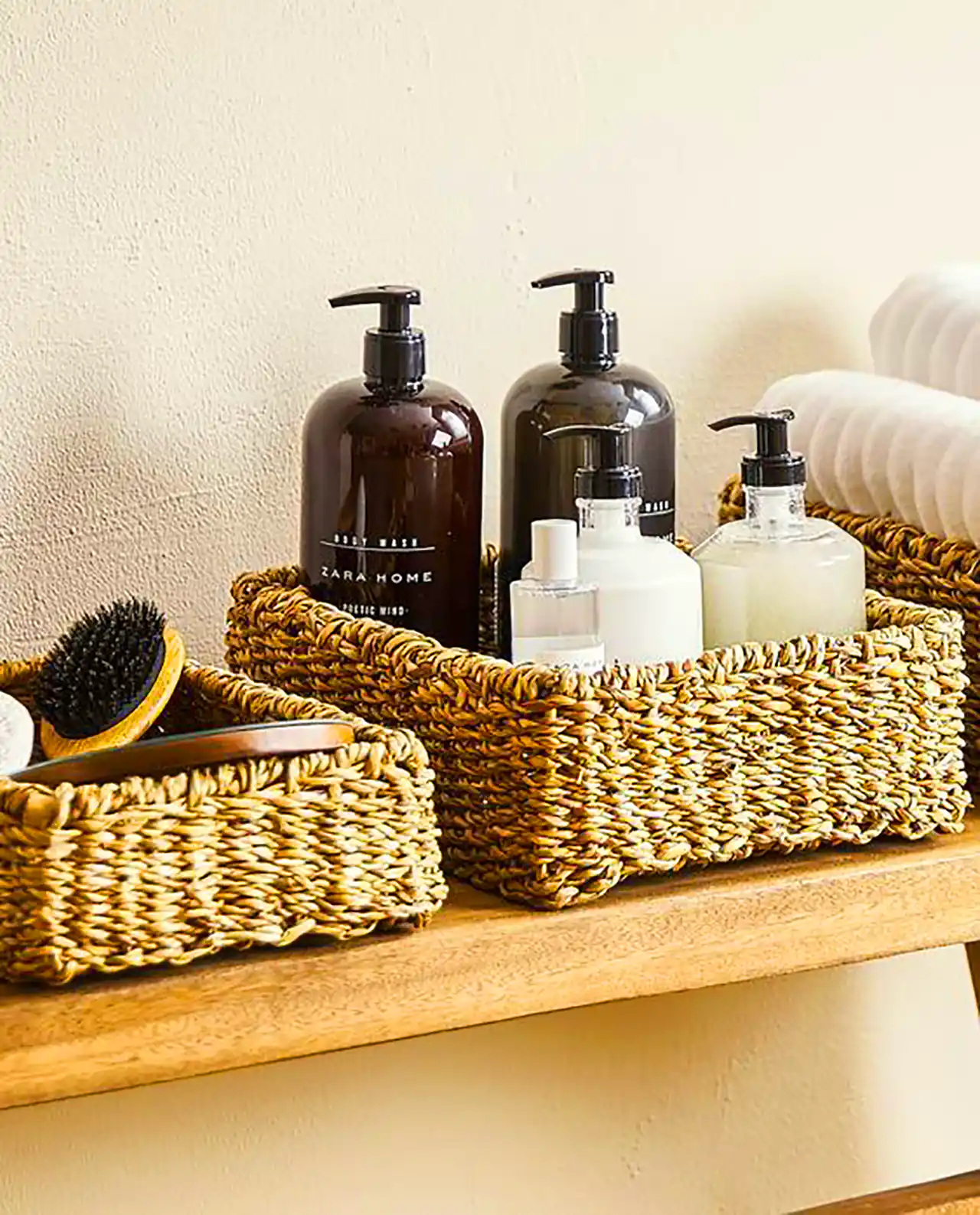 سینی حصیری تزئینی بهداشتی 