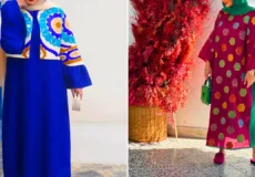 استایل جدید زنانه ترکیبی بلند