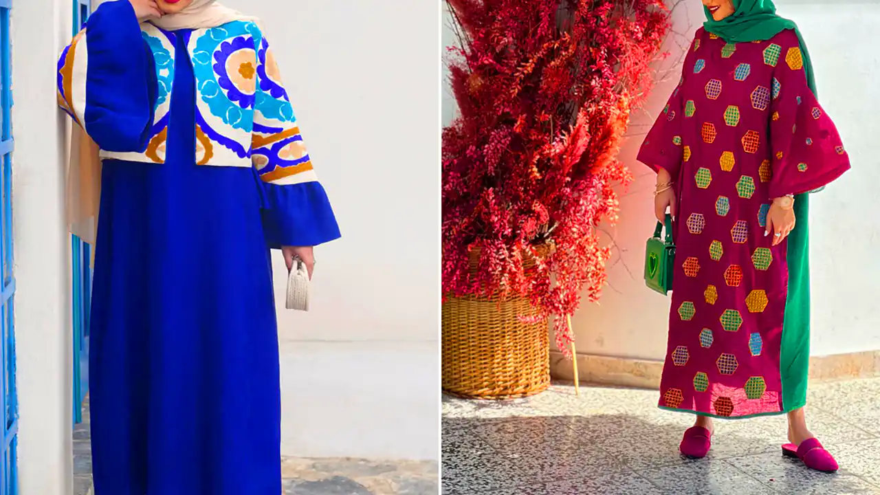 استایل جدید زنانه ترکیبی بلند