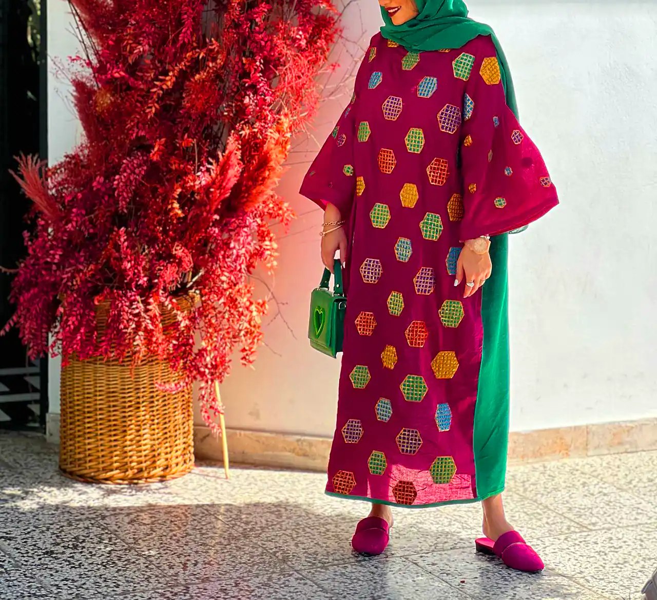 استایل جدید زنانه ترکیبی بلند 