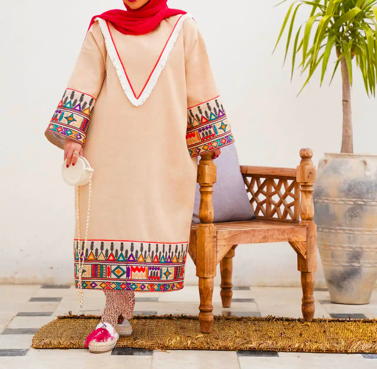 استایل جدید زنانه ترکیبی بلند 