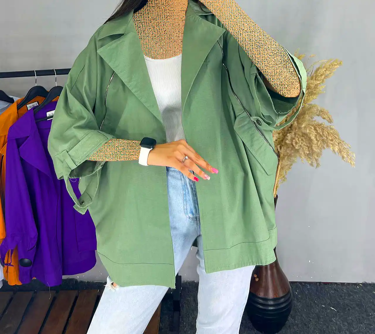 استایل راحت پاییزی روزانه