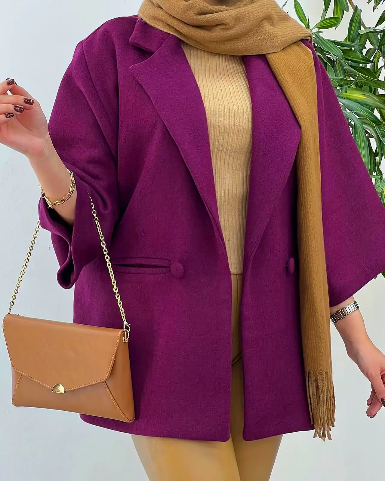 استایل راحت پاییزی روزانه