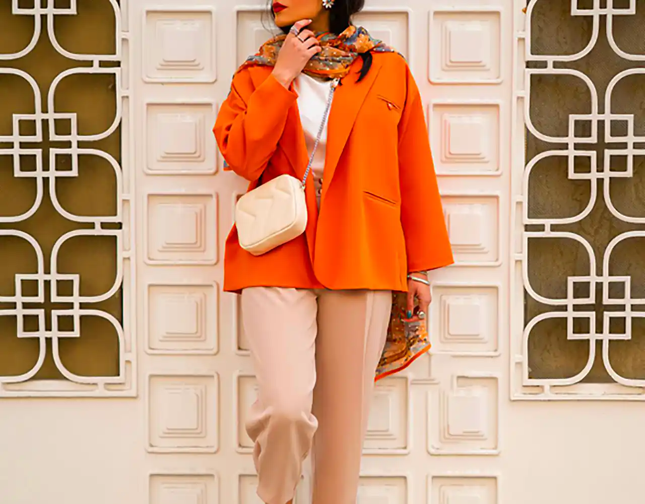 استایل زنانه دخترانه شاد رنگی 