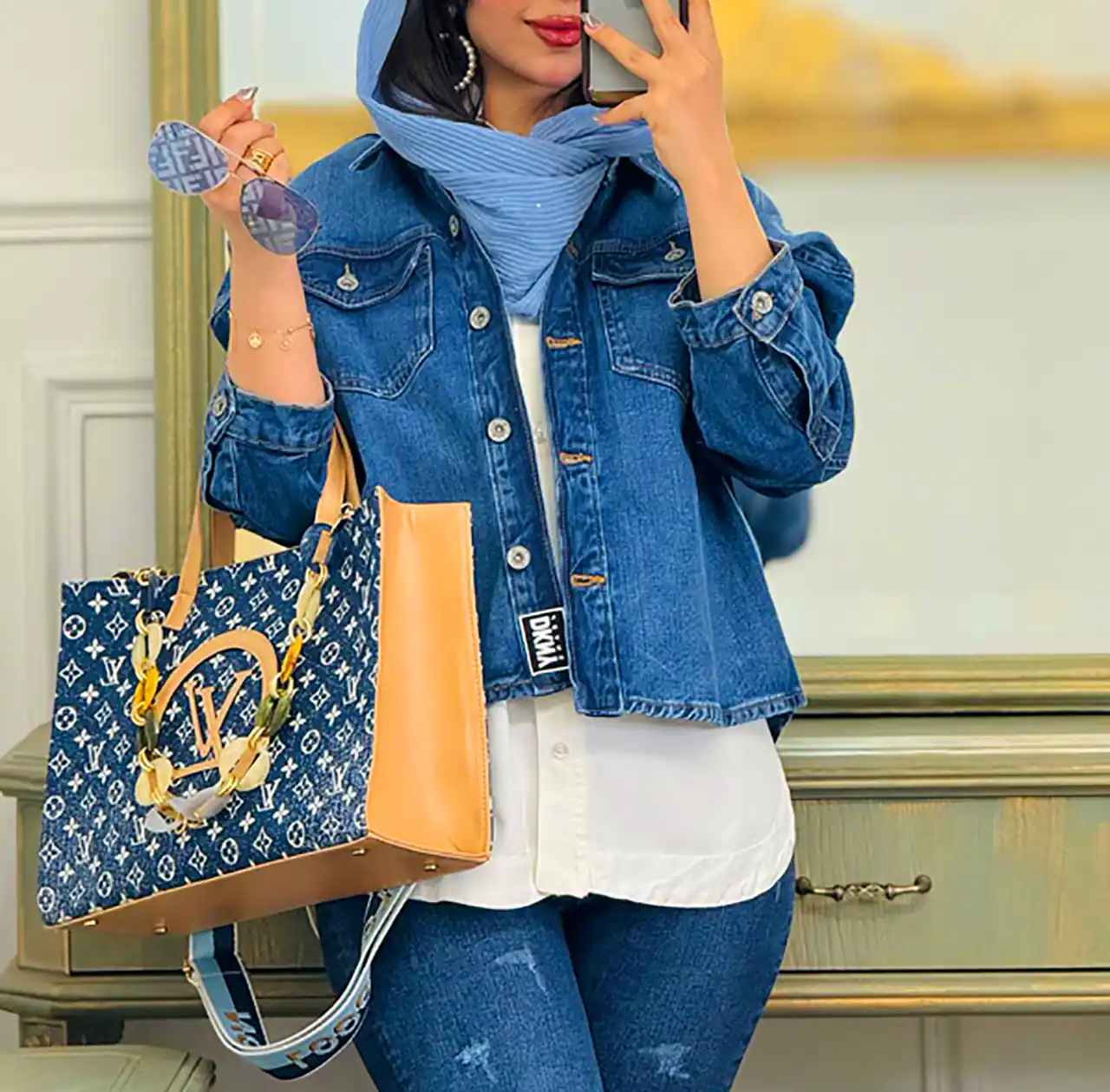 استایل زنانه دخترانه شاد رنگی 