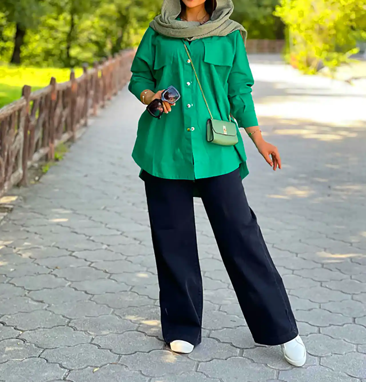 استایل زنانه دخترانه شاد رنگی 