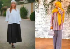 استایل زنانه کلاسیک خوشدوخت