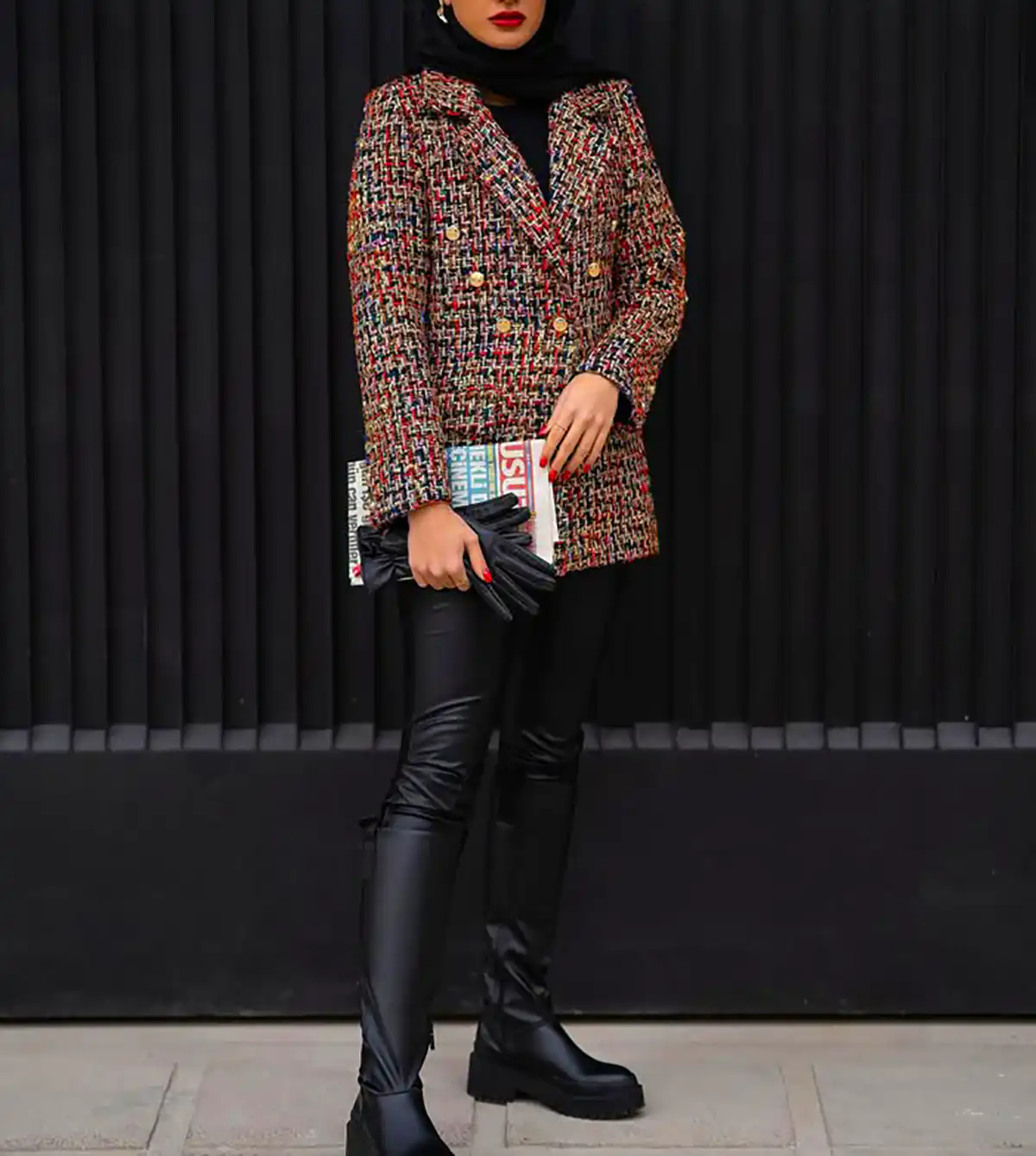 استایل خیابانی شیک دخترانه