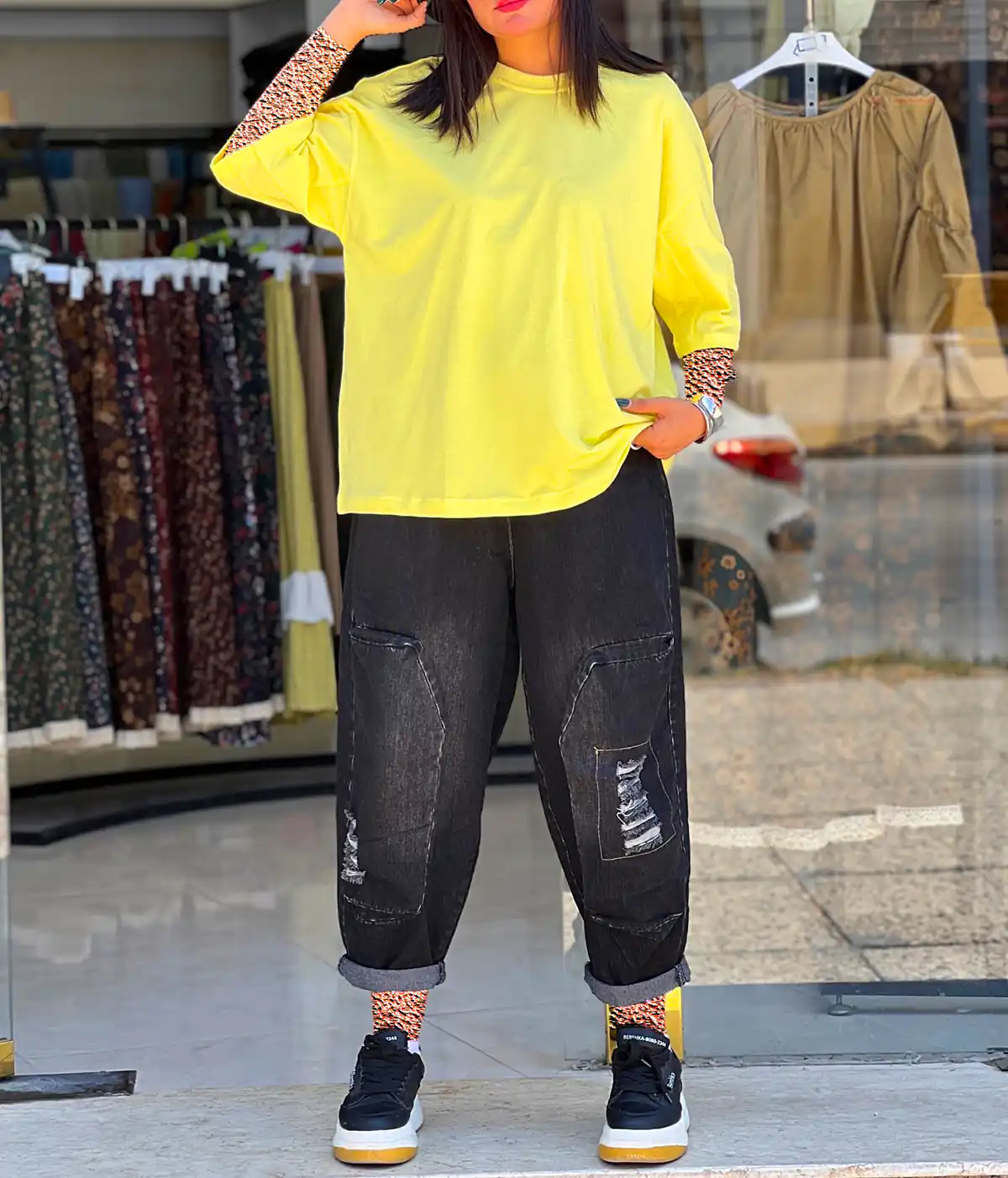 استایل خیابانی اسپرت دخترانه