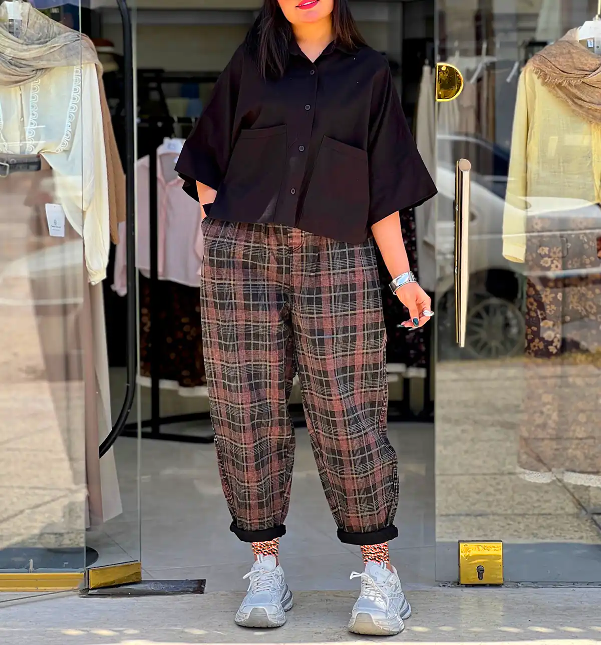 استایل خیابانی اسپرت دخترانه