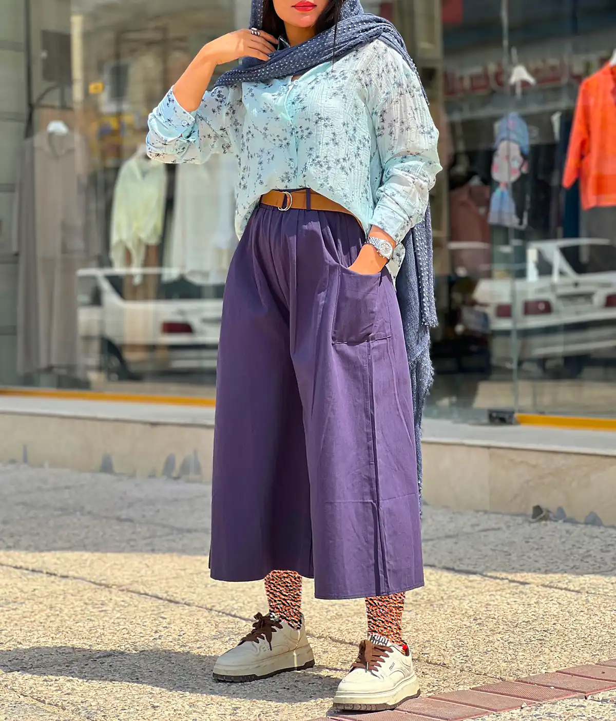 استایل خیابانی اسپرت دخترانه