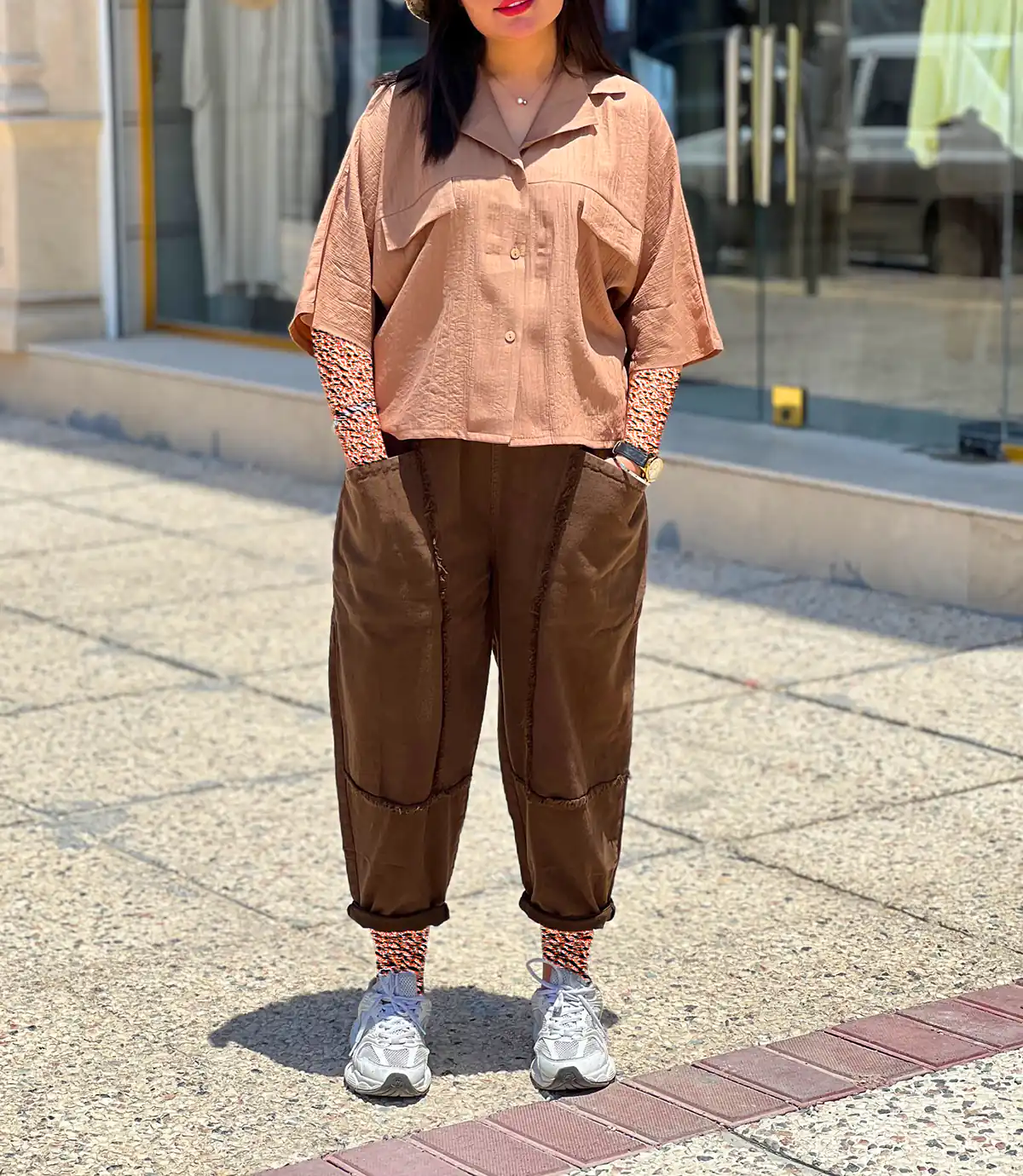 استایل خیابانی اسپرت دخترانه