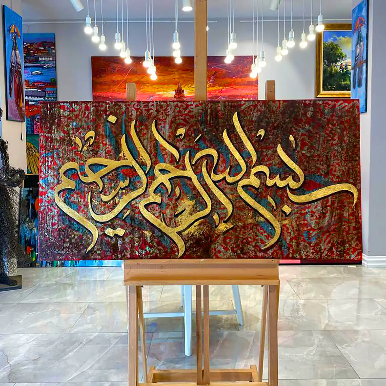 تابلو بوم جدید کالیگرافی