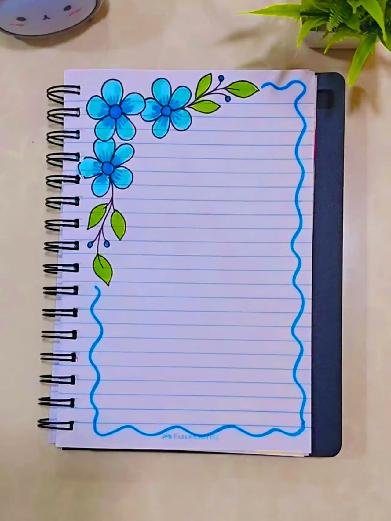 طراحی دفتر نقاشی فانتزی 