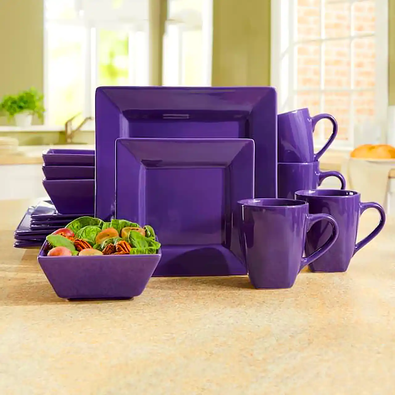 طراحی داخل لوکس با بنفش مدرن