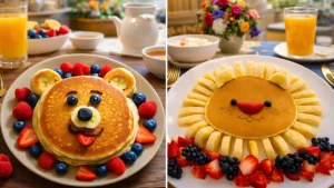 تزئین حرفه ای و شیک پنکیک خونگی