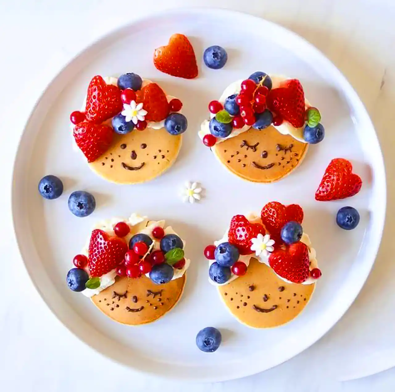 تزئین حرفه ای و شیک پنکیک خونگی