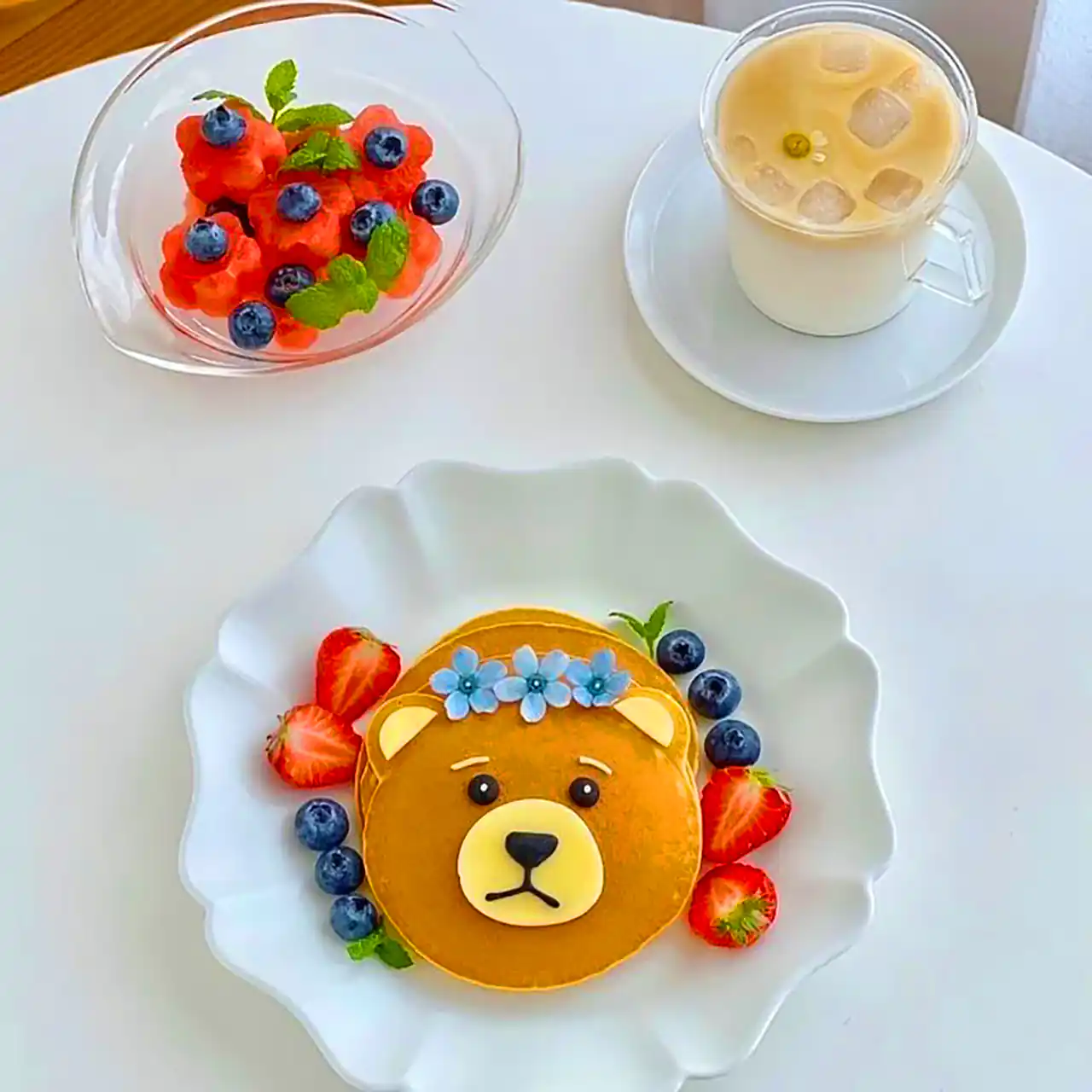 تزئین حرفه ای و شیک پنکیک خونگی