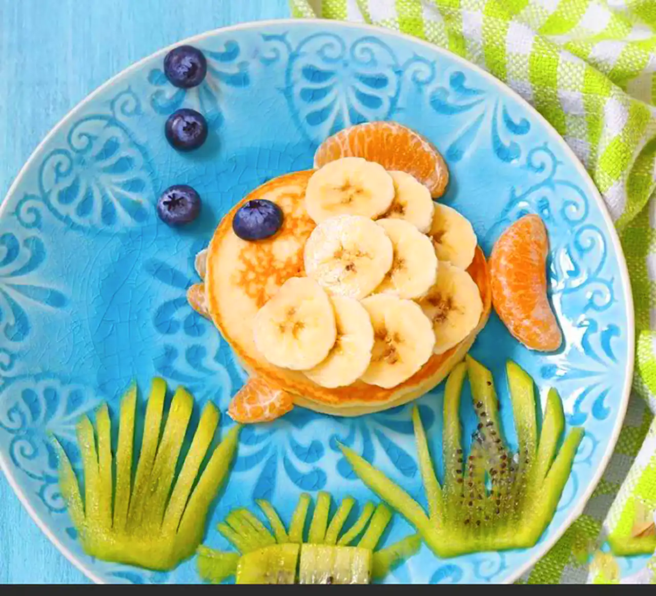 تزئین حرفه ای و شیک پنکیک خونگی