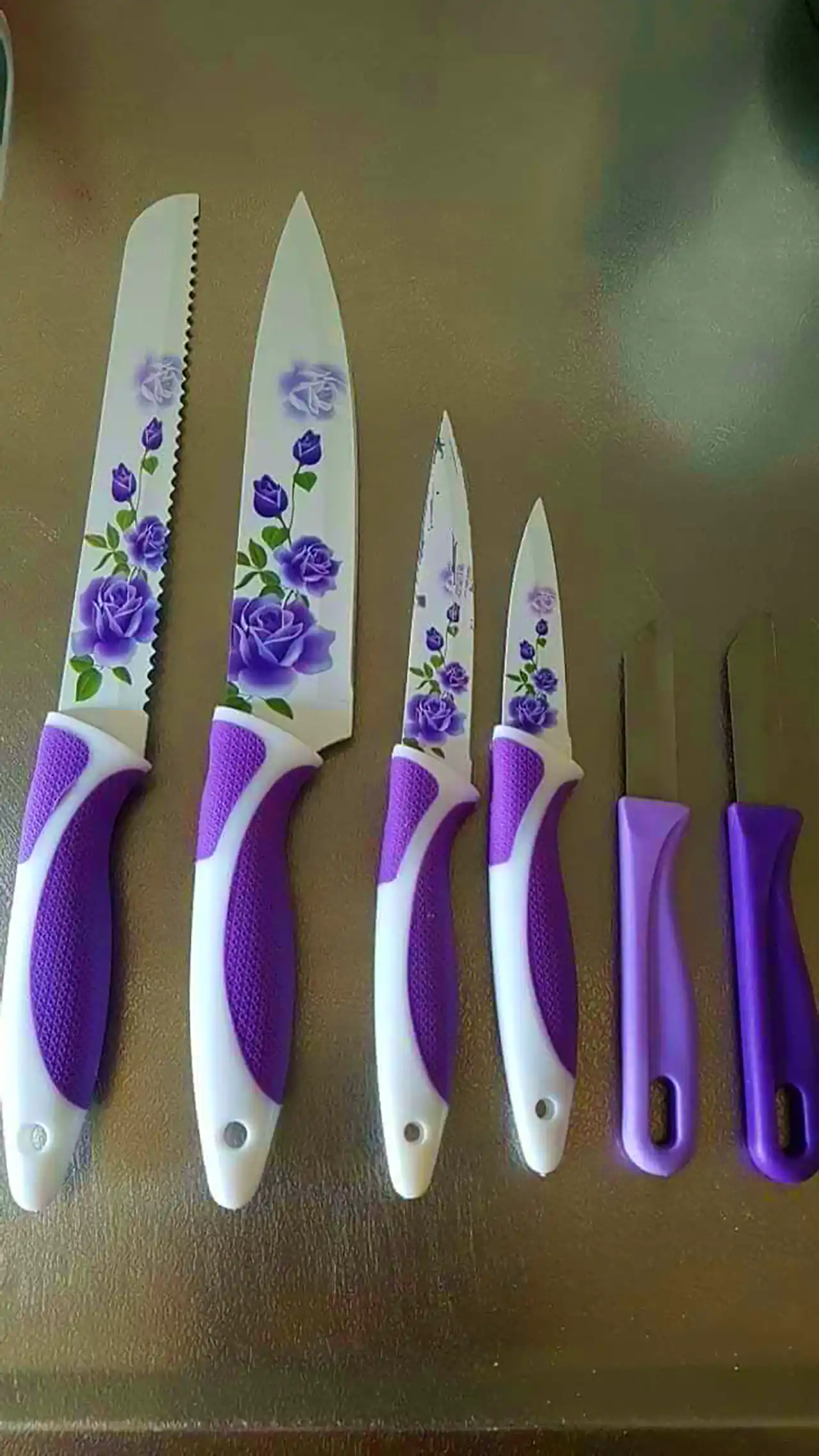 ظروف آشپزخانه فانتزی بنفش 