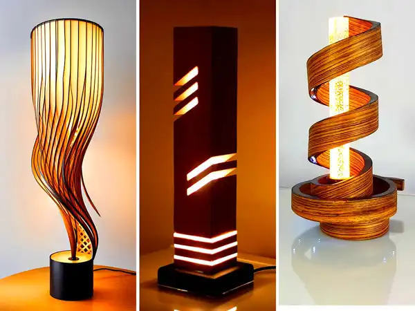 آباژور ایستاده چوبی مدرن + دکوراسیونی اصیل،خاصِ شما؛با آباژور ایستاده چوبی مدرن