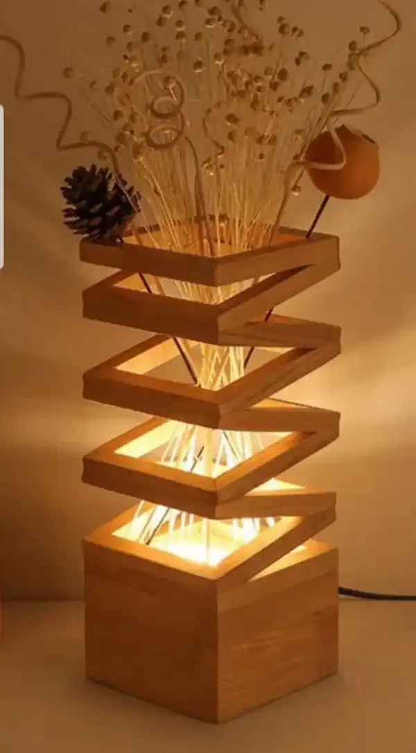 آباژور ایستاده چوبی مدرن + دکوراسیونی اصیل،خاصِ شما؛با آباژور ایستاده چوبی مدرن