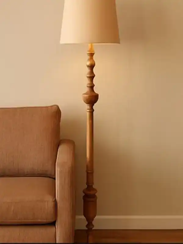 آباژور ایستاده چوبی مدرن + دکوراسیونی اصیل،خاصِ شما؛با آباژور ایستاده چوبی مدرن