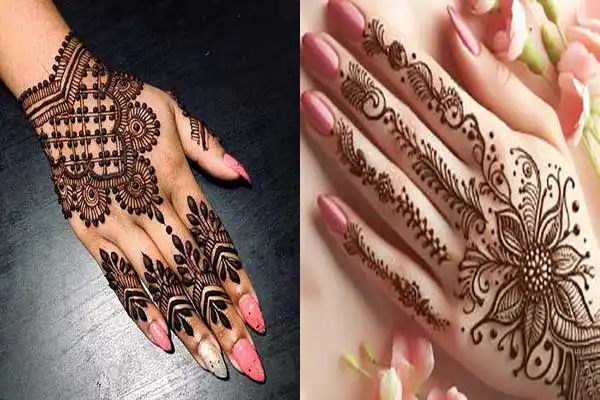 عکس مدل حنا + ترند ترین طرح های سال با ظرافت و جذابیت خاص