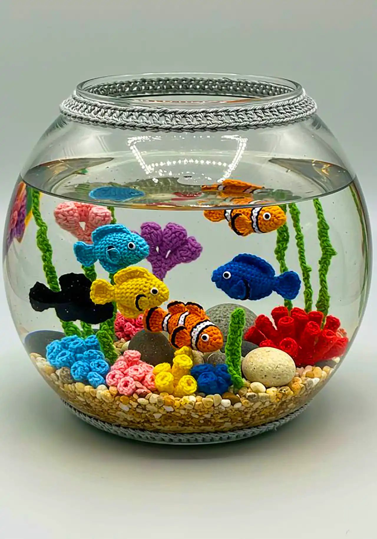 آکواریوم بافتنی هنری