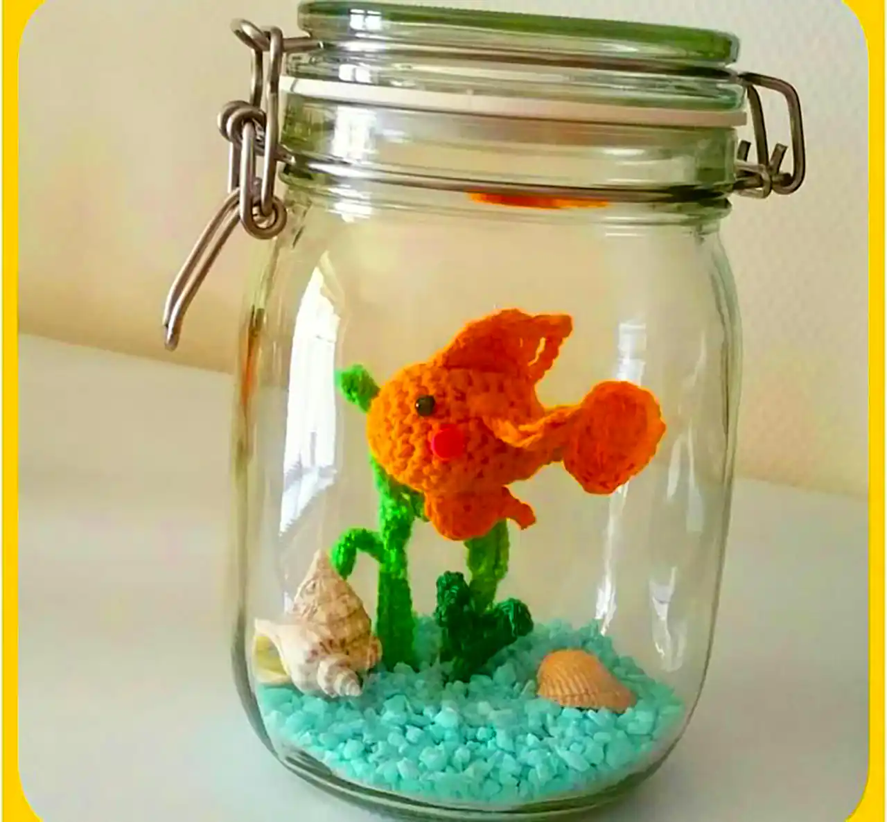 آکواریوم بافتنی هنری