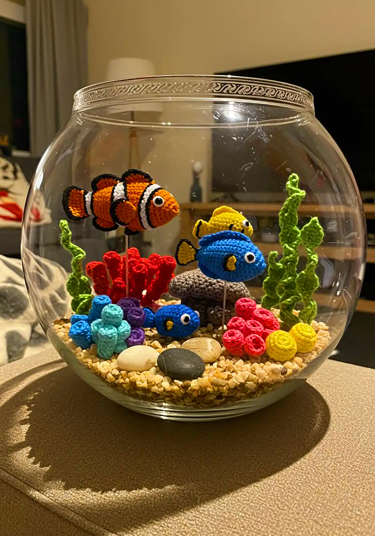 آکواریوم بافتنی هنری