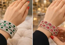 النگو با سنگ جواهر لوکس