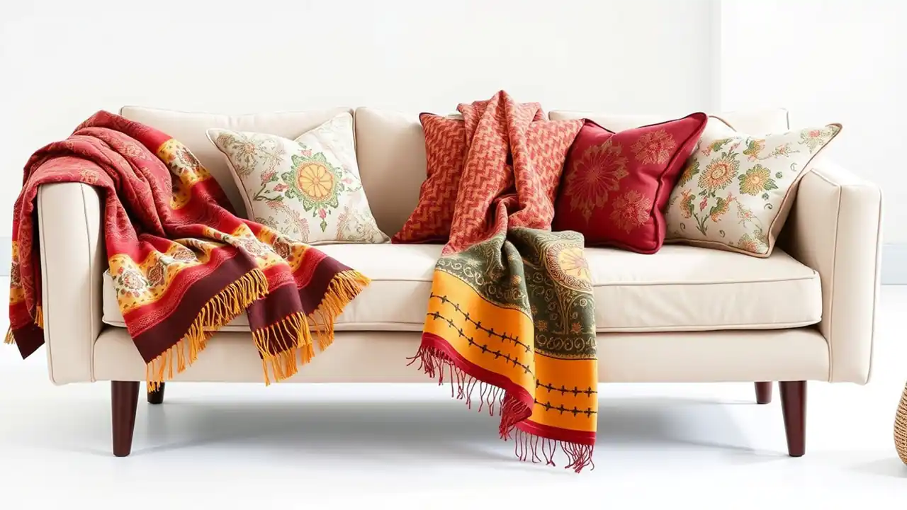 اندازه شال مبل چقدر است